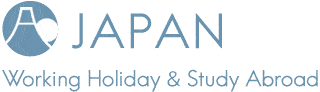 日本ワーキングホリデー＆留学・ロゴ